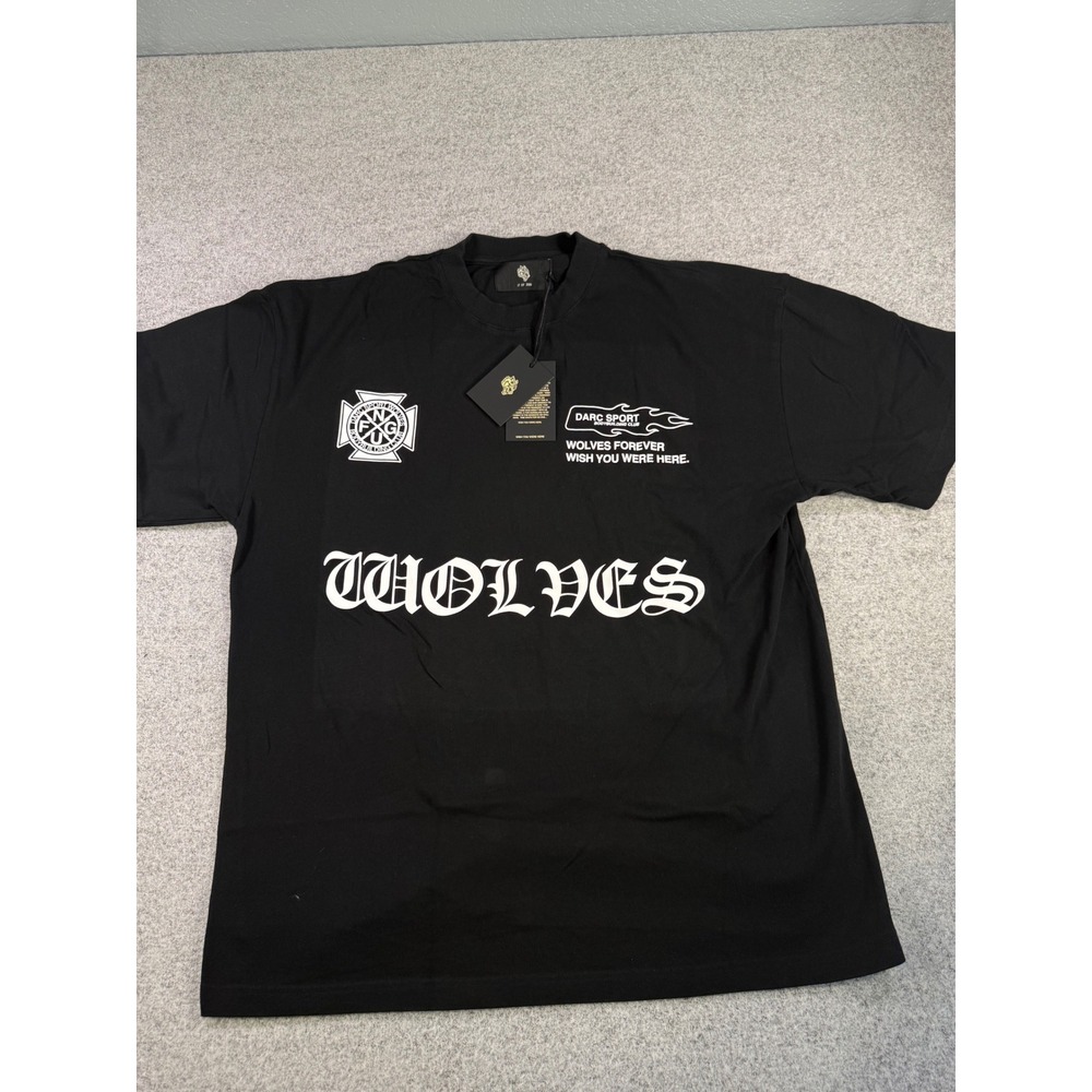 Darc Sport NFGU Wolves Forever Bodybuilding Club Tee Black Large 17/2000